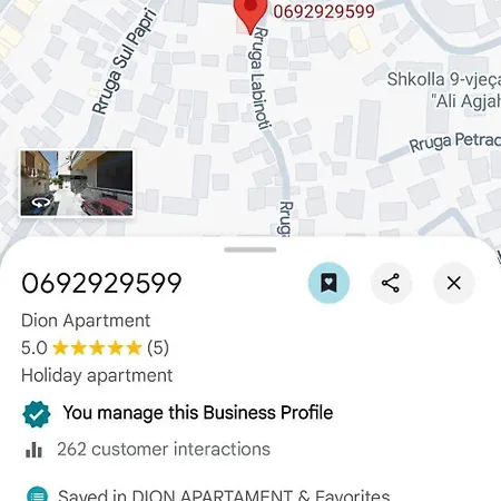 Dion Apartament *